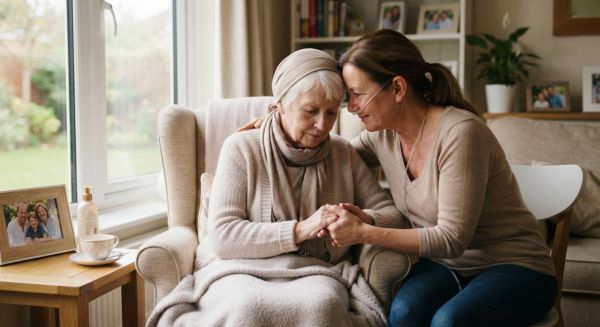 Comment soutenir un proche senior atteint de cancer